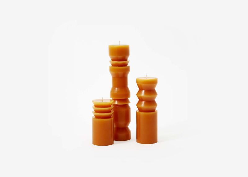 Terracotta Totem Candles design by Areaware