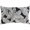 Musa USA-001 Woven Pillow in Black & White by Surya