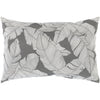 Musa USA-002 Woven Pillow in Medium Grey & White by Surya