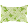 Musa USA-003 Woven Pillow in Grass Green & White by Surya