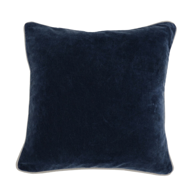 Heirloom Velvet Navy Pillow