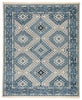 Hobbs Geometric Rug in Dusty Blue & Blue Heaven design by Artemis for Jaipur design by Jaipur Living