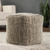 Vagabond Sherwood Gray & Beige Pouf 2