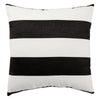 Cabana Black & White Stripe Indoor/ Outdoor Throw Pillow