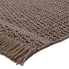 Soleil Indoor/Outdoor Solid Dark Taupe Rug