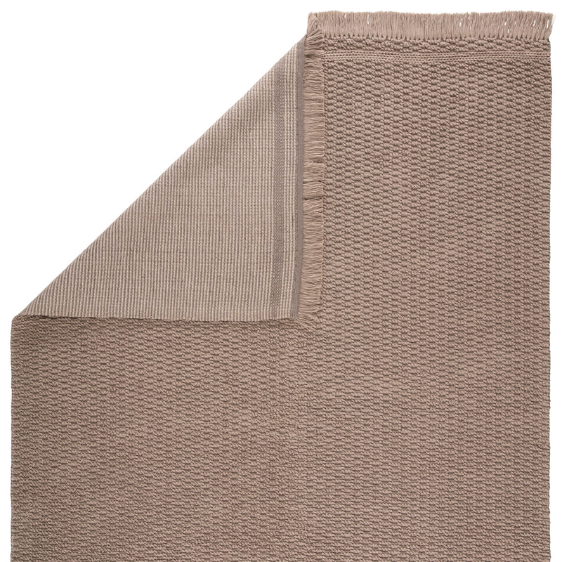 Soleil Indoor/Outdoor Solid Dark Taupe Rug