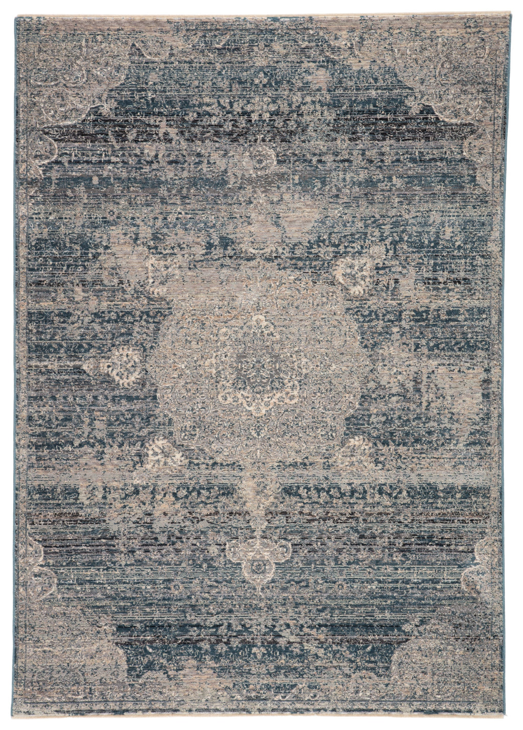 Tolani Medallion Blue & Gray Rug by Jaipur Living