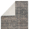 Torryn Damask Gray & Blue Rug by Jaipur Living