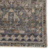 Cashel Tribal Gray & Dark Blue Rug by Jaipur Living