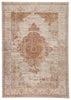 Beatty Medallion Tan & Rust Rug by Jaipur Living