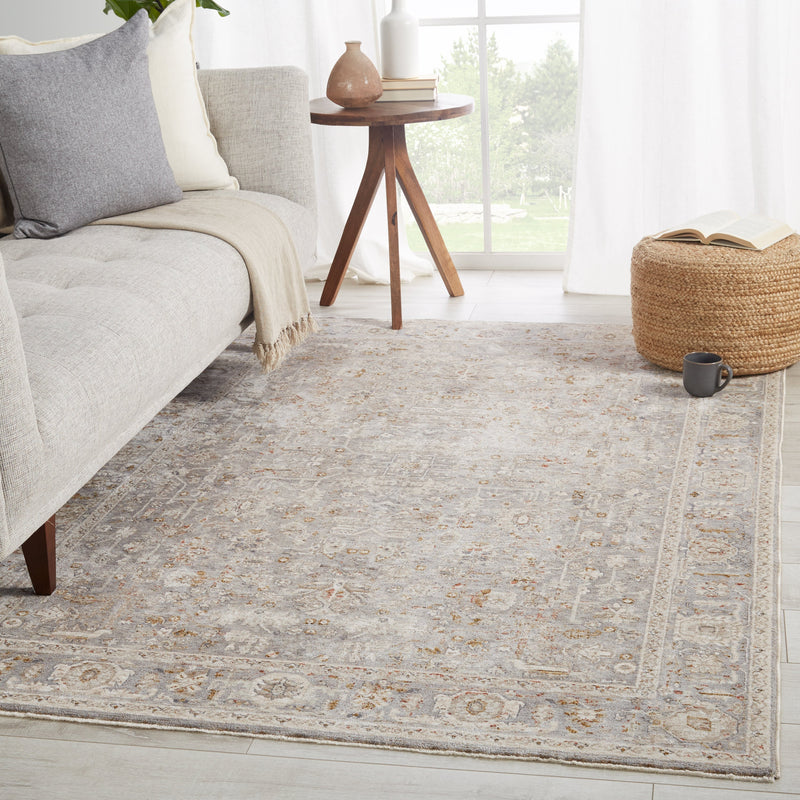 Amaris Oriental Gray & Cream Rug by Jaipur Living