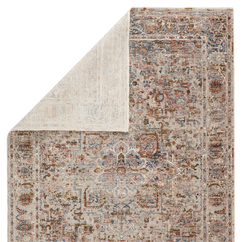 Pierce Medallion Gray & Multicolor Rug by Jaipur Living