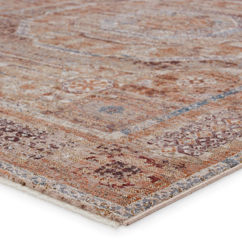 Valentia Arcadia Rust & Blue Rug 2