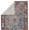 Valentia Arcadia Blue & Red Rug 3