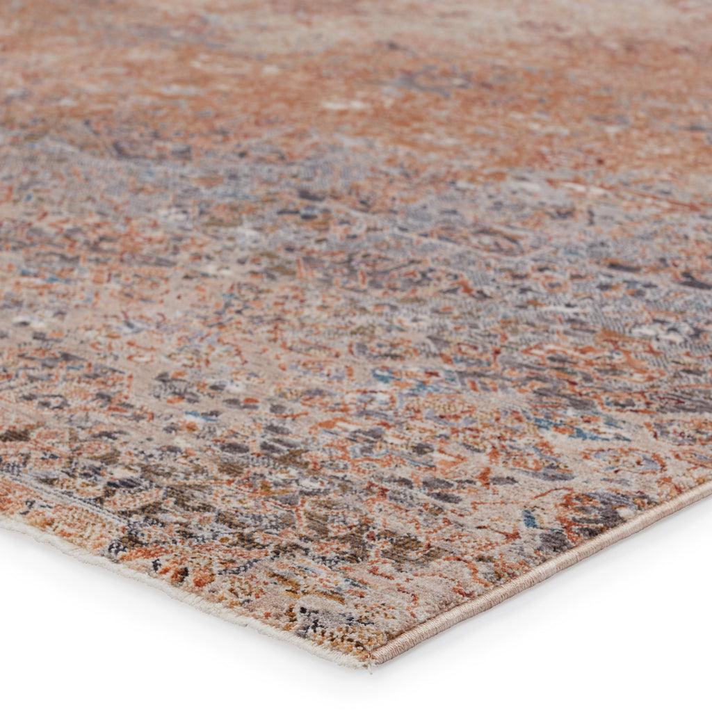 Valentia Elianna Tan & Rust Rug 2