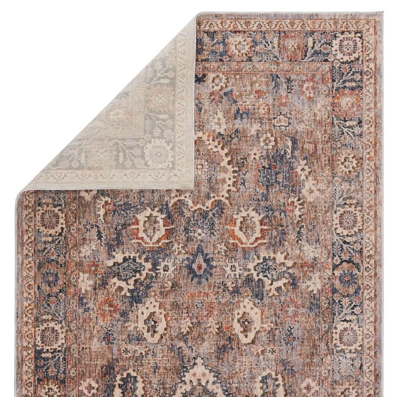 Inari Oriental Light Taupe & Blue Rug by Jaipur Living