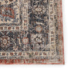 Temple Medallion Gray & Red Rug by Jaipur Living