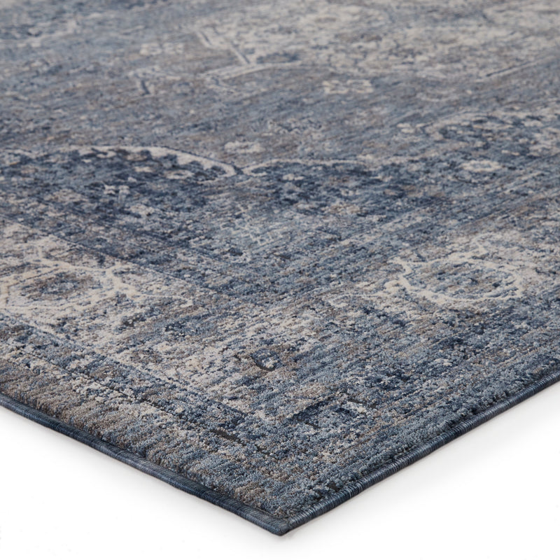 Temple Medallion Blue & Gray Rug by Jaipur Living