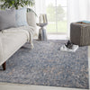 Ayvah Trellis Blue & Cream Rug by Jaipur Living