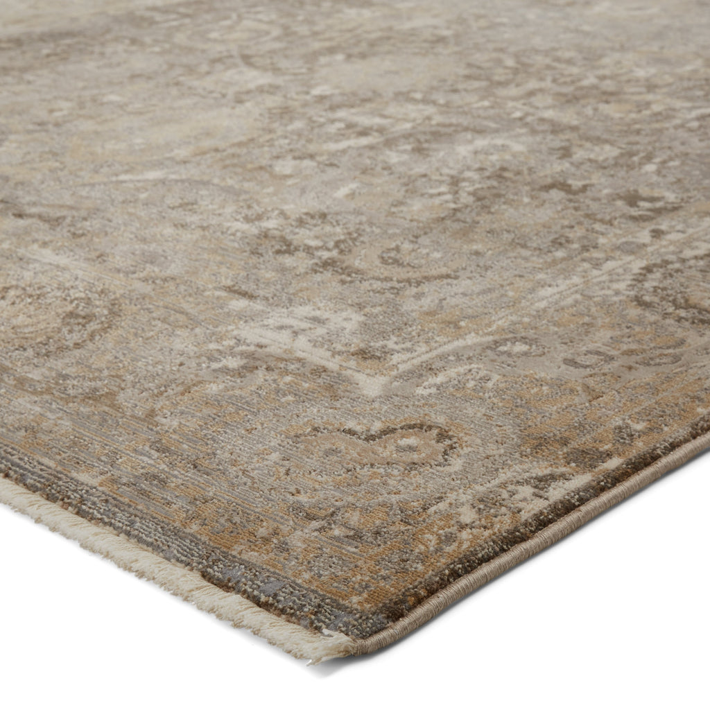 Baptiste Oriental Dark Taupe & Gold Rug by Jaipur Living