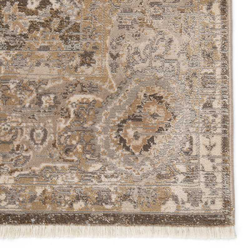 Baptiste Oriental Dark Taupe & Gold Rug by Jaipur Living