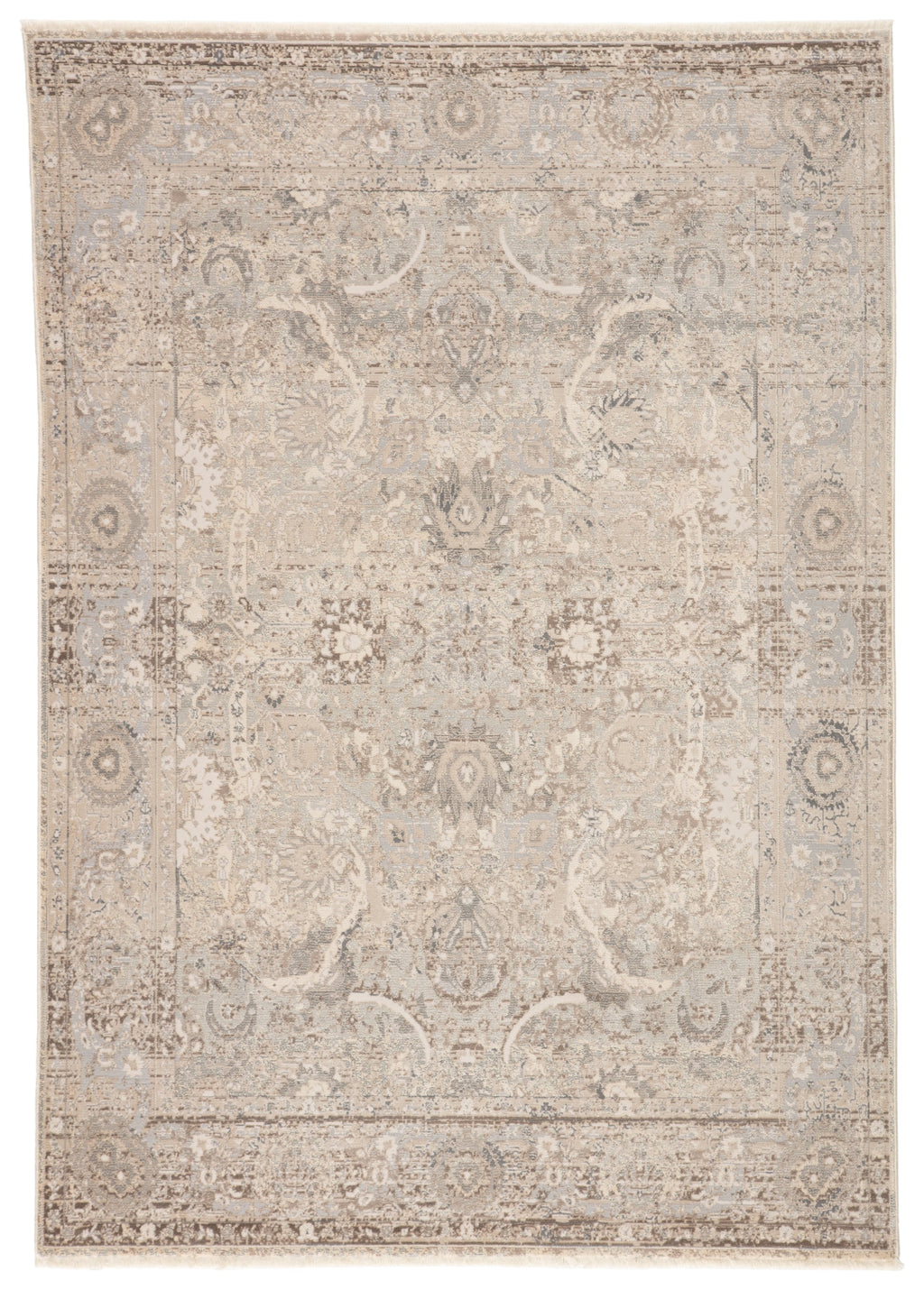 Baptiste Oriental Gray & Cream Rug by Jaipur Living