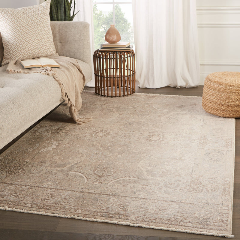 Baptiste Oriental Gray & Cream Rug by Jaipur Living