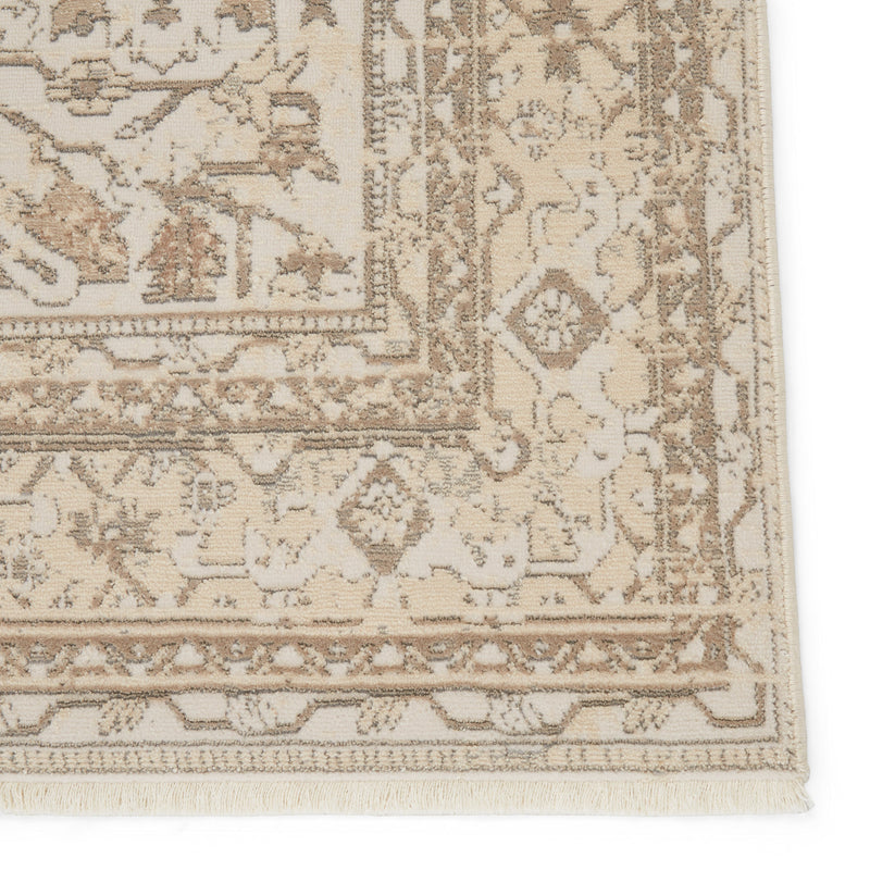 Valentin Oriental Cream & Light Gray Rug by Jaipur Living