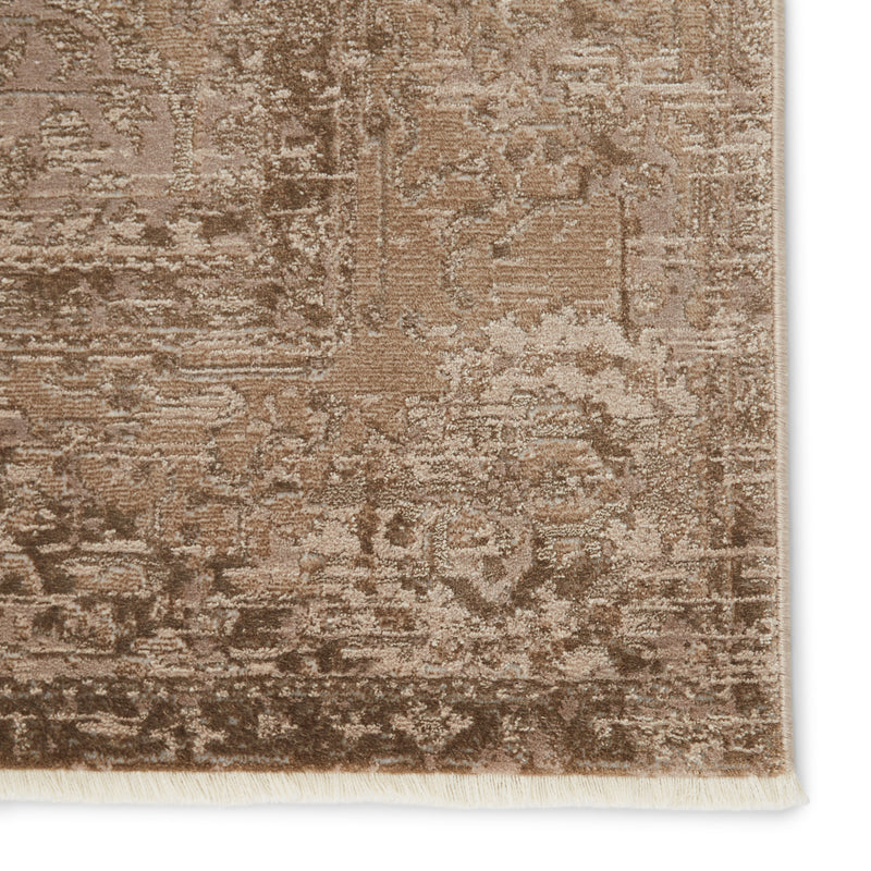 Lourdes Trellis Tan & Brown Rug by Jaipur Living