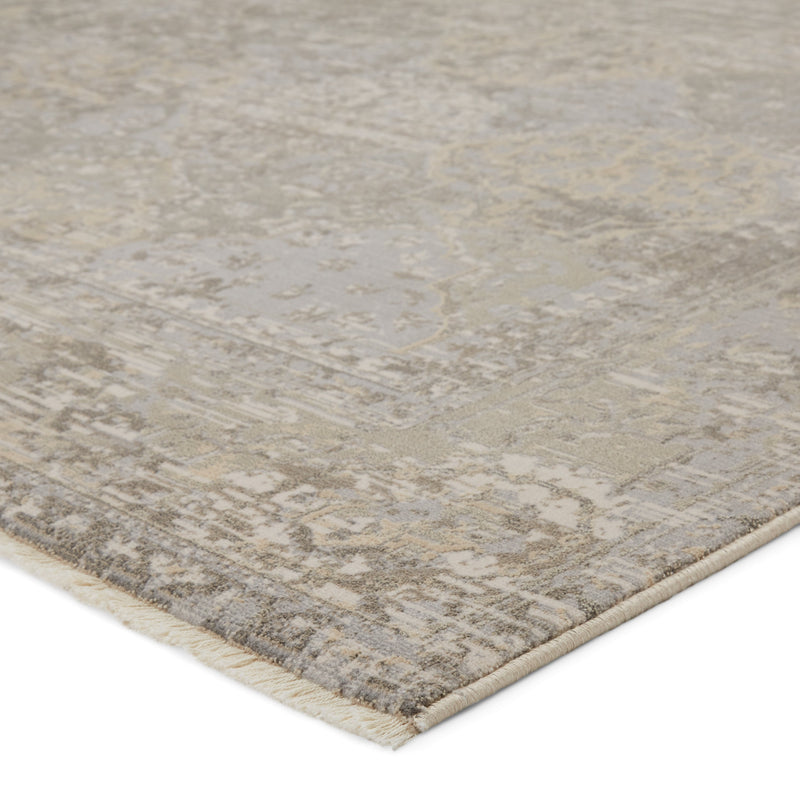 Lourdes Trellis Gray & Cream Rug by Jaipur Living