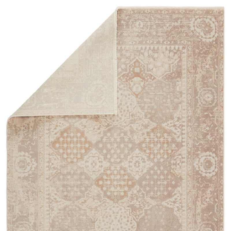 Lourdes Trellis Gold & Light Gray Rug by Jaipur Living