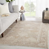 Lourdes Trellis Gold & Light Gray Rug by Jaipur Living