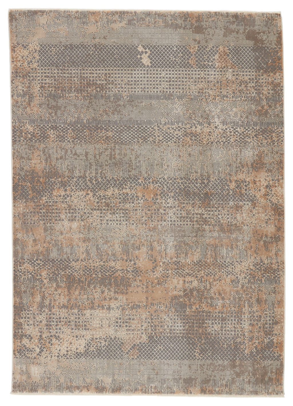 Ezri Tribal Grey & Tan Rug by Jaipur Living