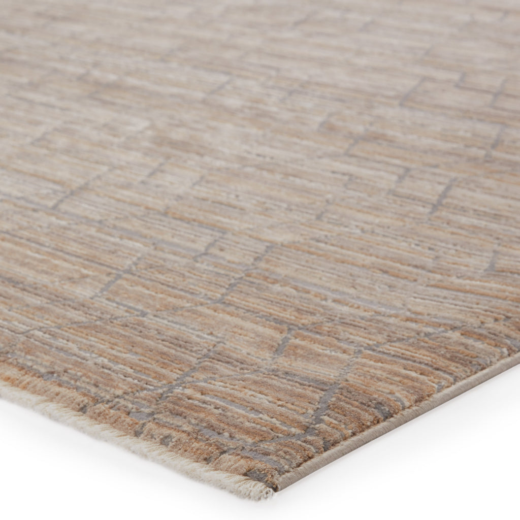 Cavendish Trellis Tan & Grey Rug by Jaipur Living