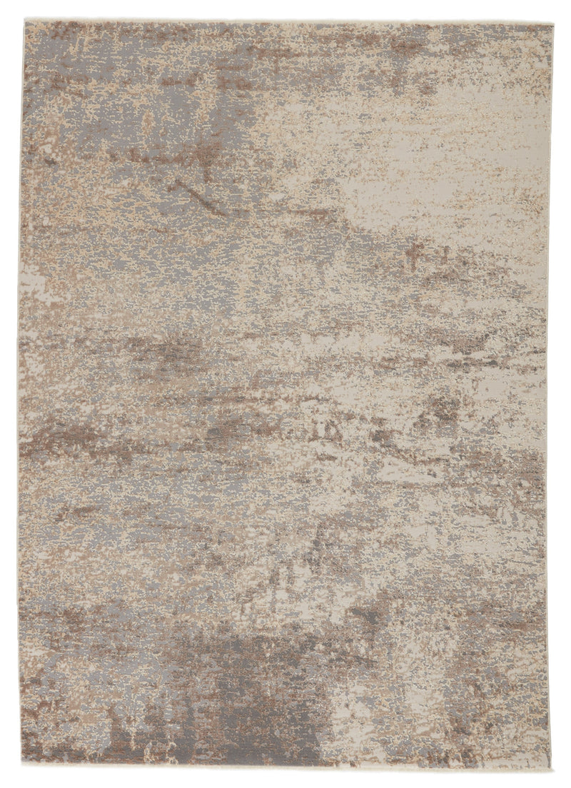 Brisa Abstract Grey & Cream Rug by Jaipur Living