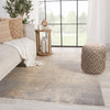 Alcina Abstract Cream & Grey Rug by Jaipur Living