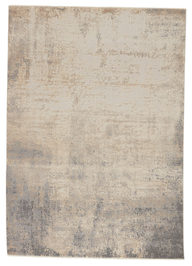 Alcina Abstract Cream & Grey Rug by Jaipur Living