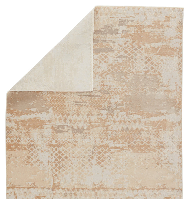 Azami Tribal Gold & White Rug by Jaipur Living