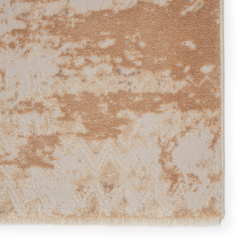 Azami Tribal Gold & White Rug by Jaipur Living