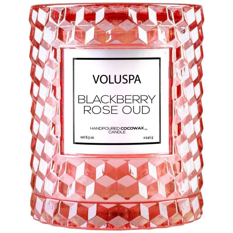 Blackberry Rose Oud Cloche Candle