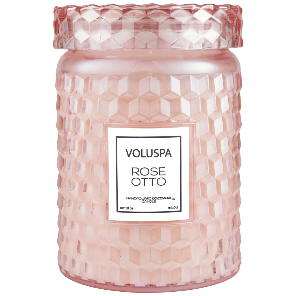 Rose Otto Large Jar Candle