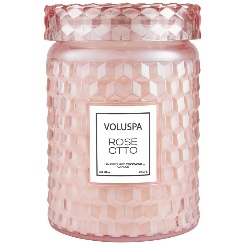 Rose Otto Large Jar Candle