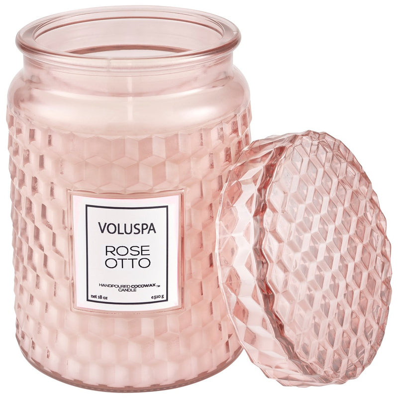 Rose Otto Large Jar Candle