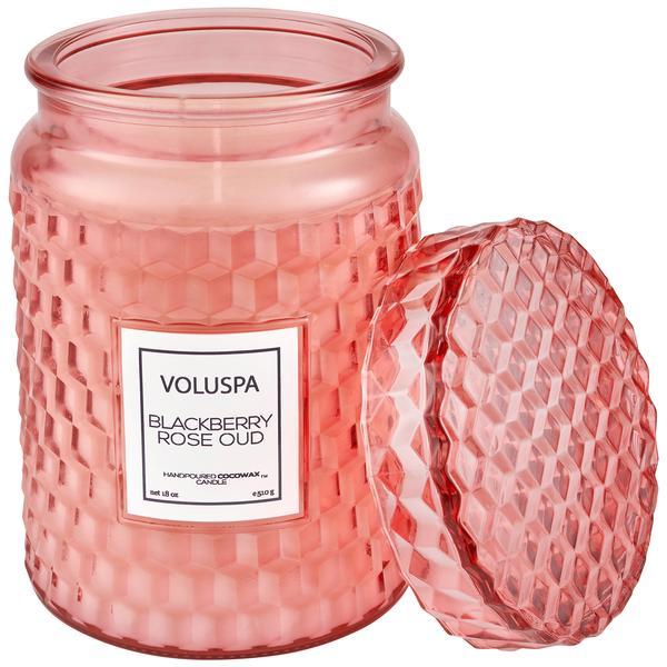 Blackberry Rose Oud Large Jar Candle