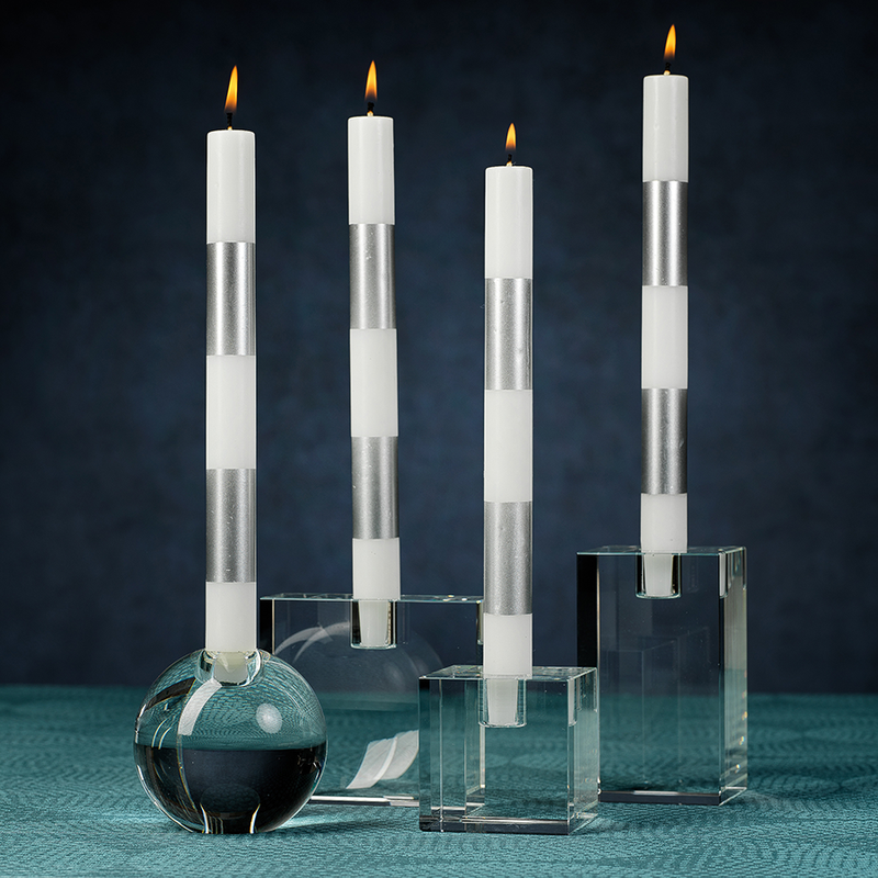 Modern and Festive Formal Candles - Set of 6