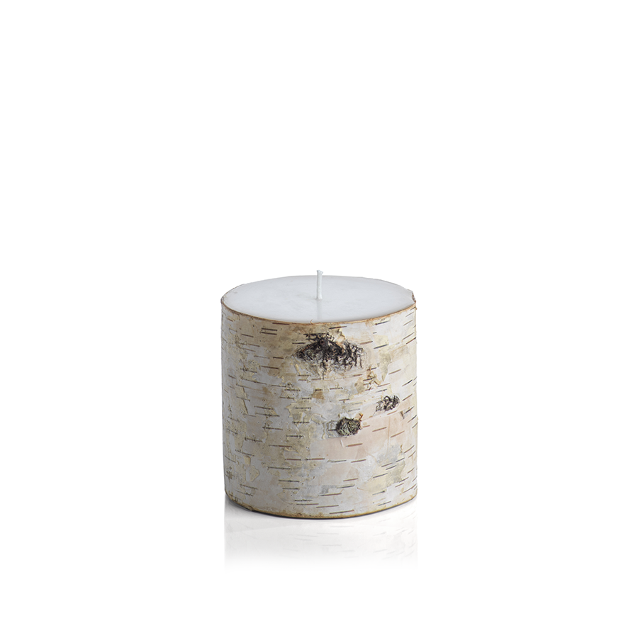 Birchwood Fragrance Free Pillar Candle