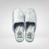 Velvet Slipper - Large - Silver