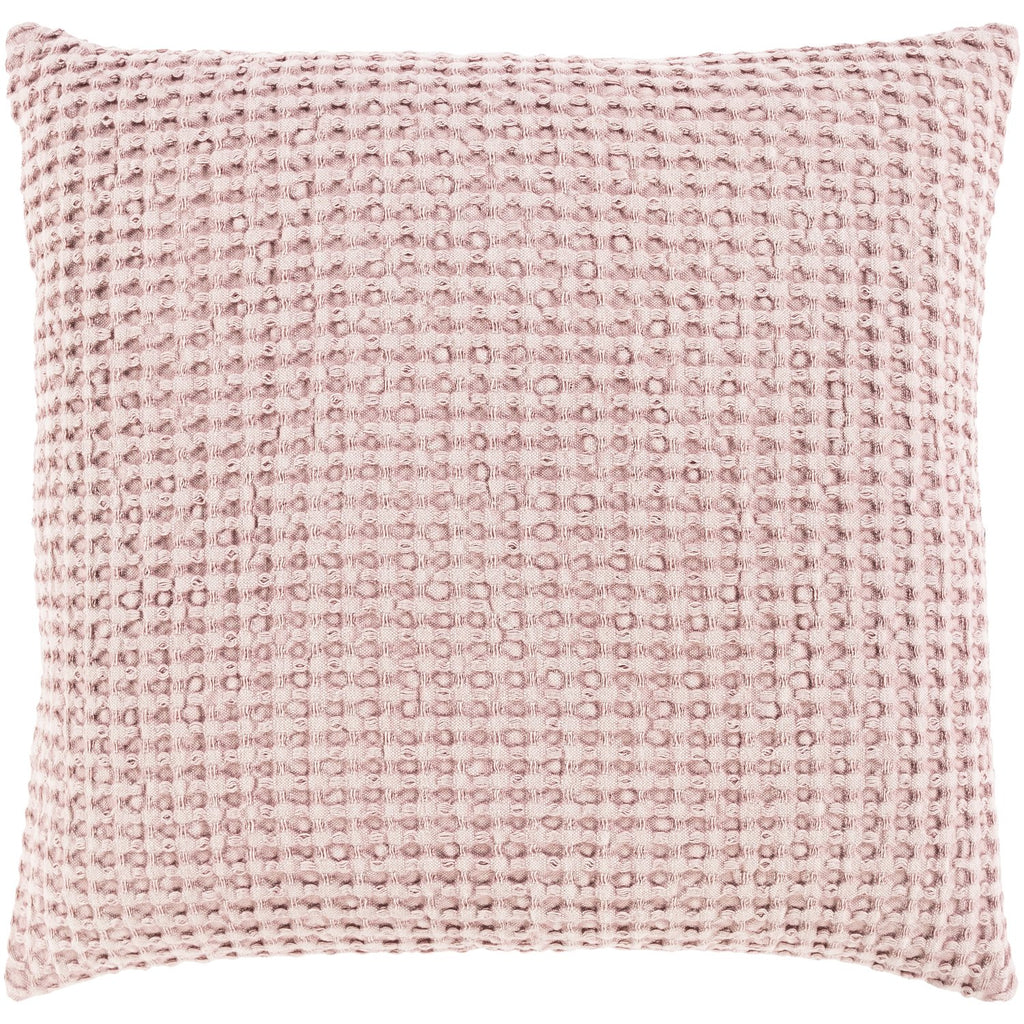 Waffle WFL-007 Woven Pillow in Rose by Surya