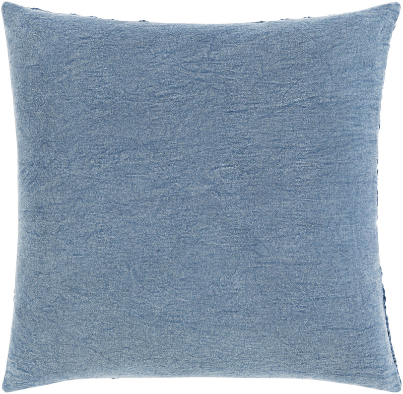 Wedgemore WGM-001 Woven Pillow in Dark Blue by Surya