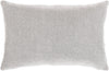 Wedgemore WGM-002 Woven Lumbar Pillow in Medium Grey by Surya